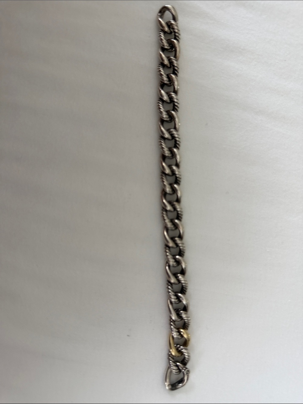 Authentic DY Curb link Bracelet - Picture 5 of 5